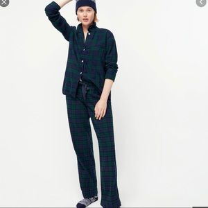 J Crew Watch Tartan Flannel Pajama's Plus Size 2x